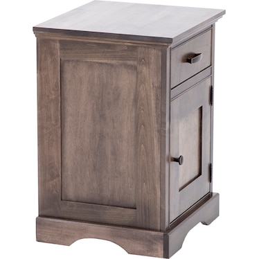 Daniel's Amish Elegance Door Nightstand Right Hinge