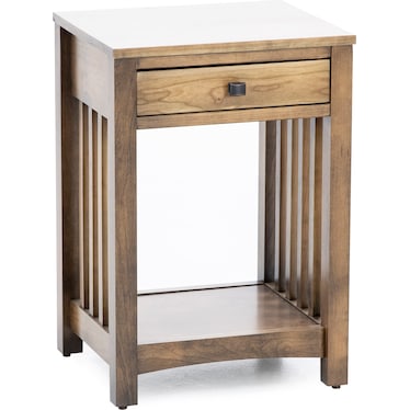 Daniel's Amish Studio One Drawer Nightstand
