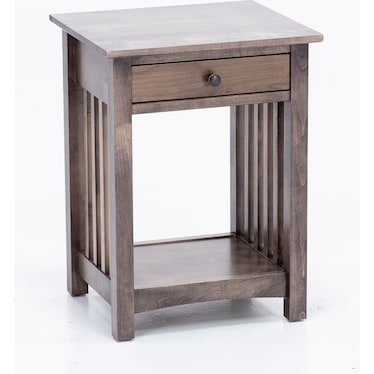 Daniel's Amish Elegance One Drawer Nightstand