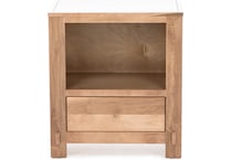 daniels amish brown single drawer   