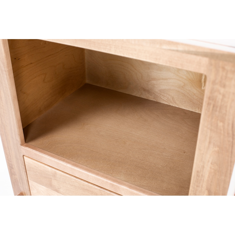 daniels amish brown single drawer   