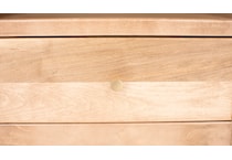 daniels amish brown single drawer   