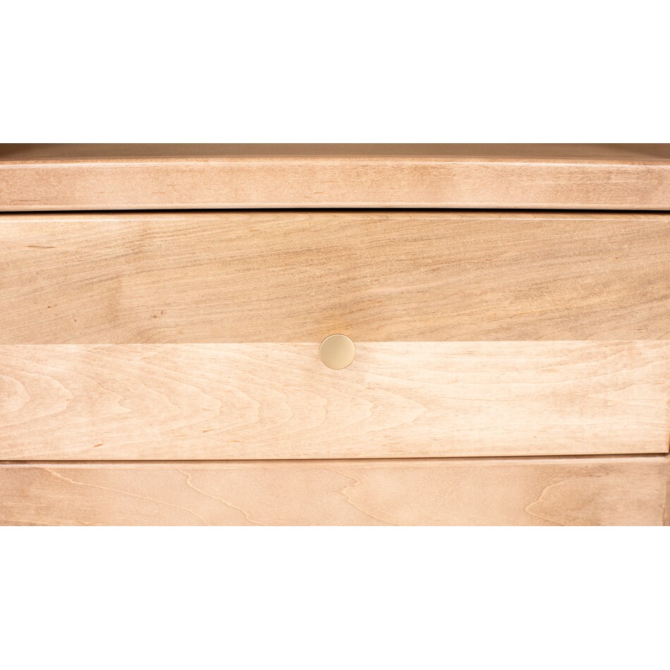 daniels amish brown single drawer   
