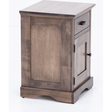 Daniel's Amish Elegance Door Nightstand Left Hinge