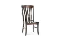 daniels amish brown standard height ala carte chair   
