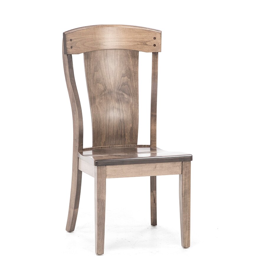 daniels amish brown standard height ala carte chair   