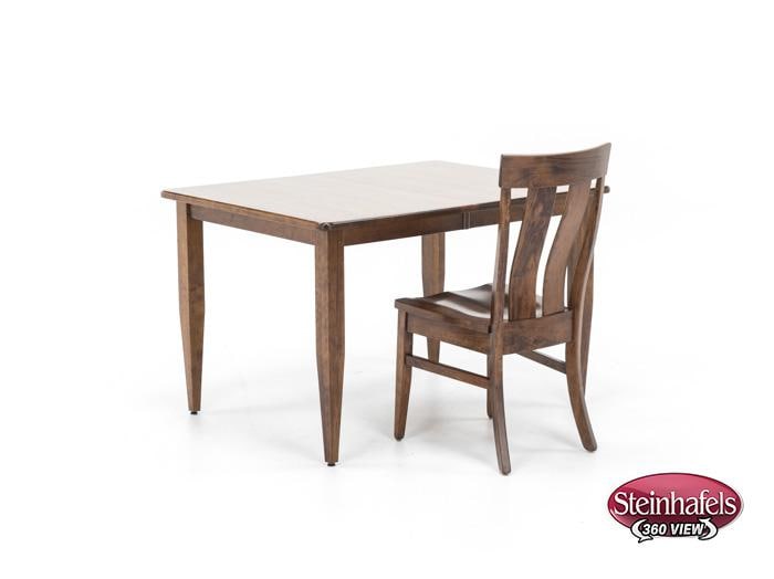 daniels amish brown standard height rectangle  image p  