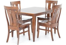 daniels amish brown standard height rectangle p  