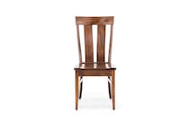 daniels amish brown standard height side chair   