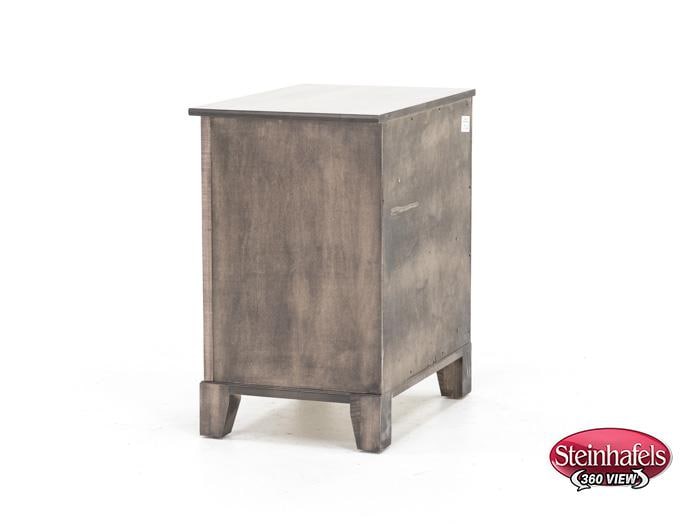 daniels amish brown three drawer  image   