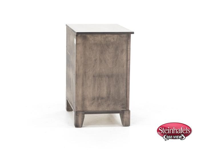 daniels amish brown three drawer  image   