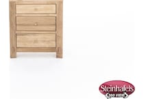 daniels amish brown three drawer  image   