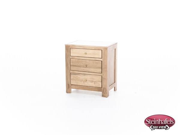 daniels amish brown three drawer  image   