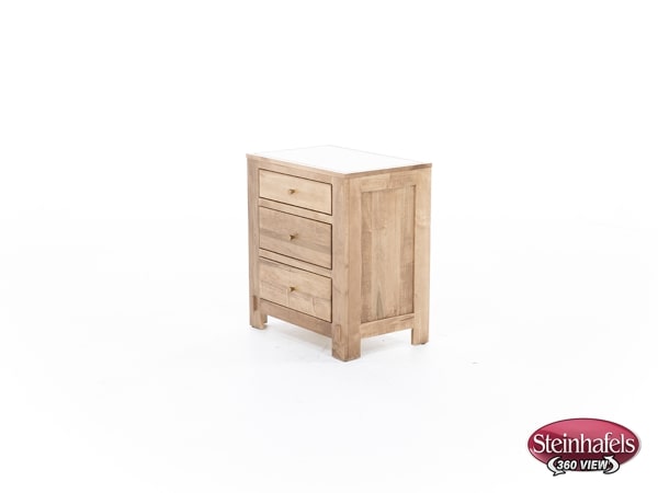daniels amish brown three drawer  image   