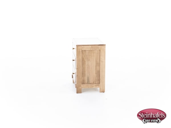 daniels amish brown three drawer  image   
