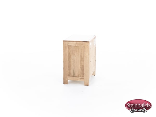 daniels amish brown three drawer  image   
