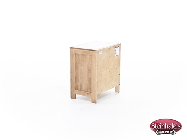daniels amish brown three drawer  image   