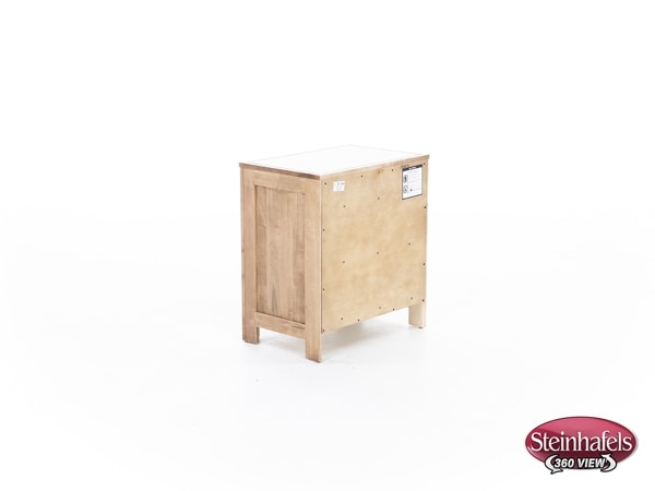 daniels amish brown three drawer  image   