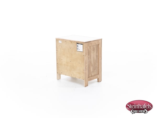daniels amish brown three drawer  image   