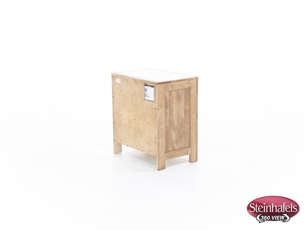 daniels amish brown three drawer  image   