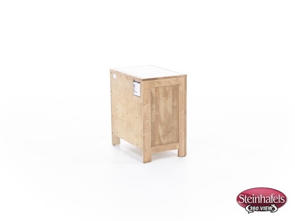 daniels amish brown three drawer  image   