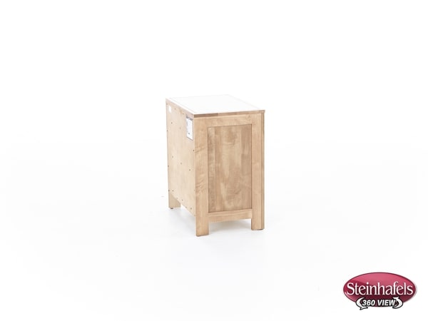 daniels amish brown three drawer  image   