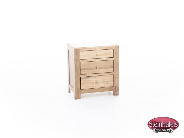 daniels amish brown three drawer  image   