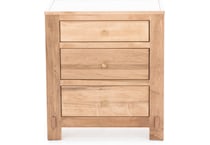 daniels amish brown three drawer   
