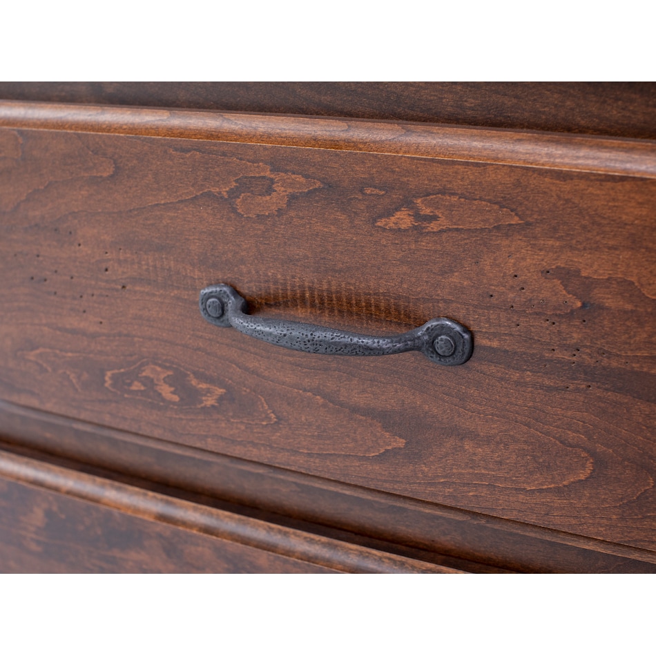 daniels amish brown three drawer   