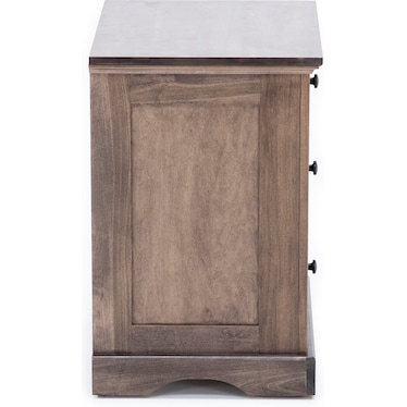 Daniel's Amish Elegance Three Drawer Nightstand