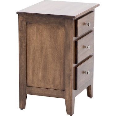 Daniel's Amish Mapleton Three Drawer Nightstand