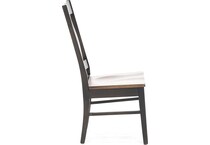 daniels amish distressed standard height side chair   