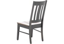 daniels amish distressed standard height side chair   