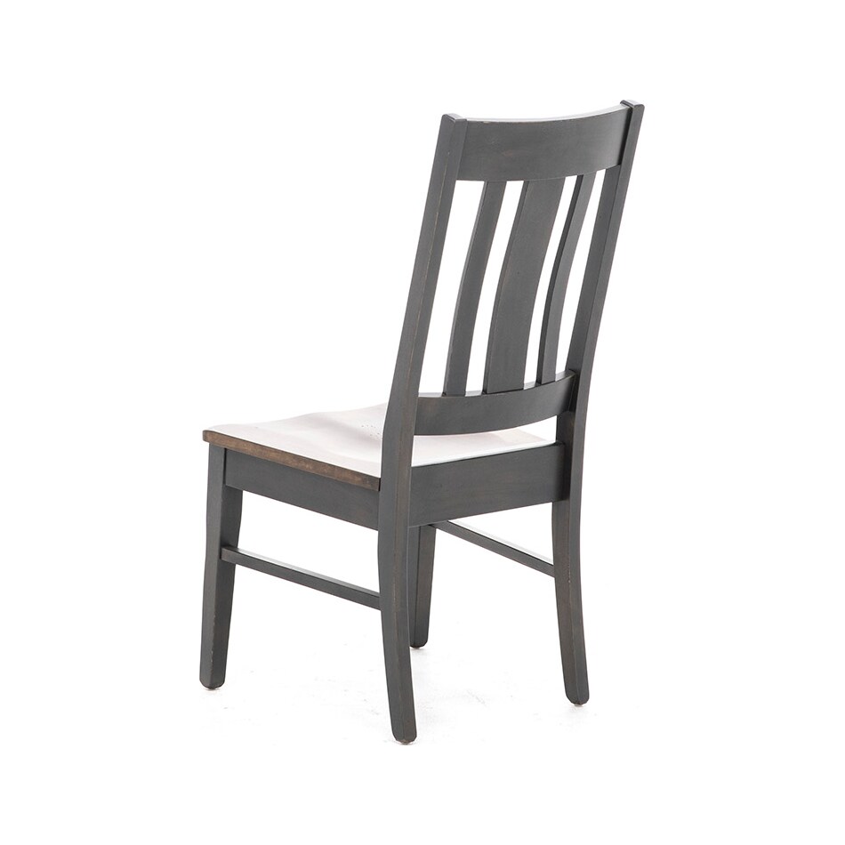 daniels amish distressed standard height side chair   