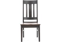 daniels amish distressed standard height side chair   