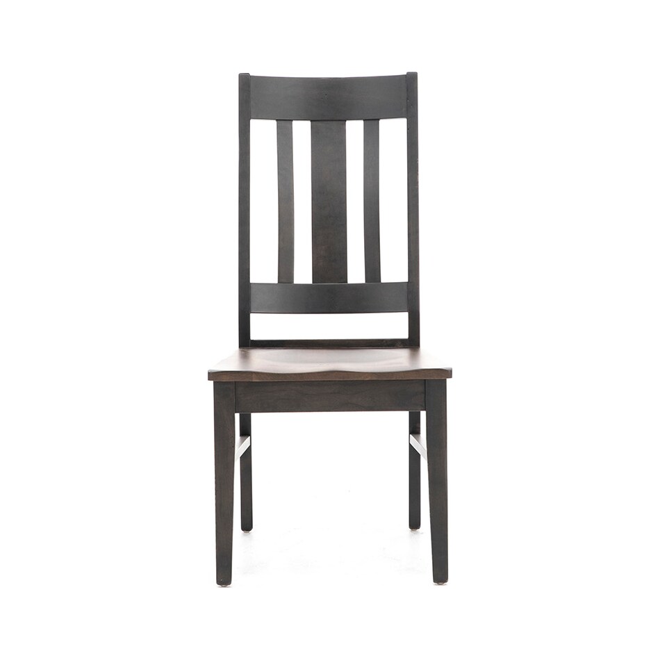 daniels amish distressed standard height side chair   