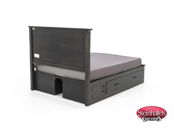 daniels amish grey king bed package  image kp  