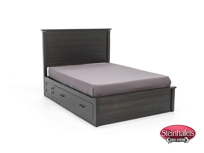daniels amish grey king bed package  image kp  