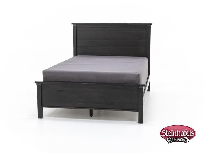 daniels amish grey queen bed package  image qp  