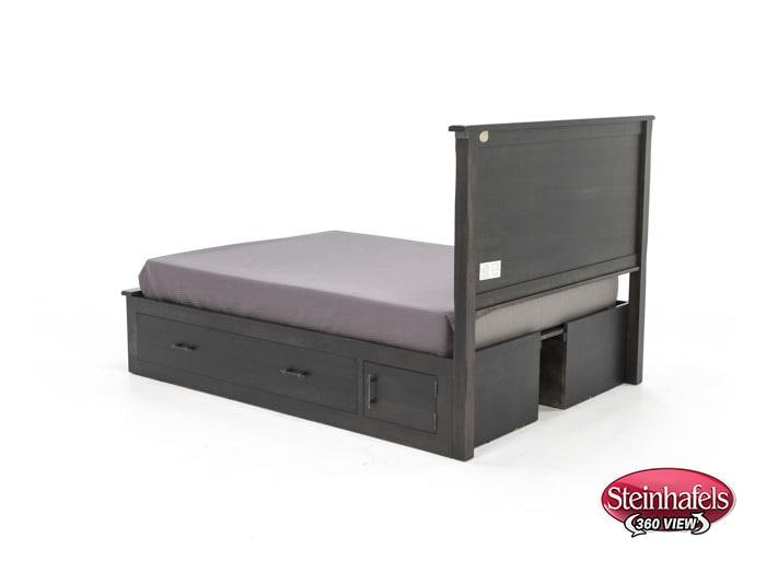 daniels amish grey queen bed package  image qpg  