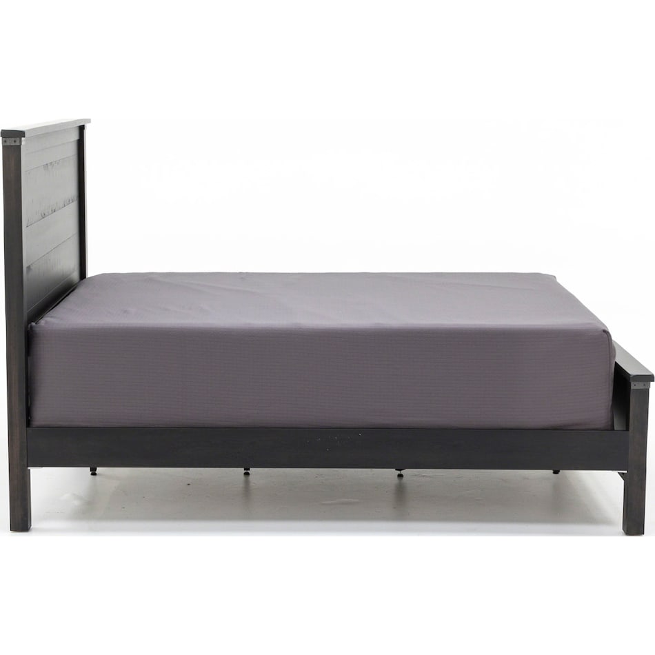 daniels amish grey queen bed package qp  