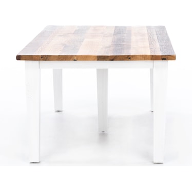 Daniel's Amish Reclaimed Barnwood Two Tone Dining Table