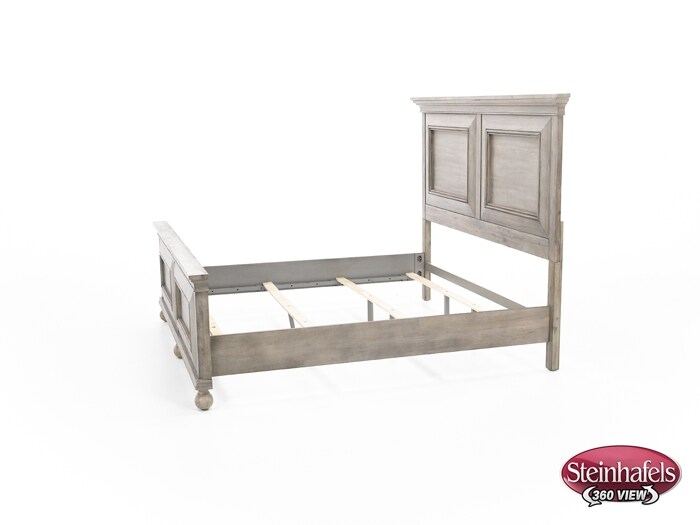 design works furniture grey queen bed package  image qpk  