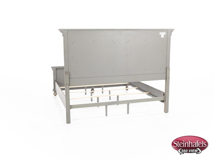 design works furniture grey queen bed package  image qpk  