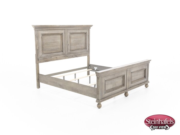 design works furniture grey queen bed package  image qpk  
