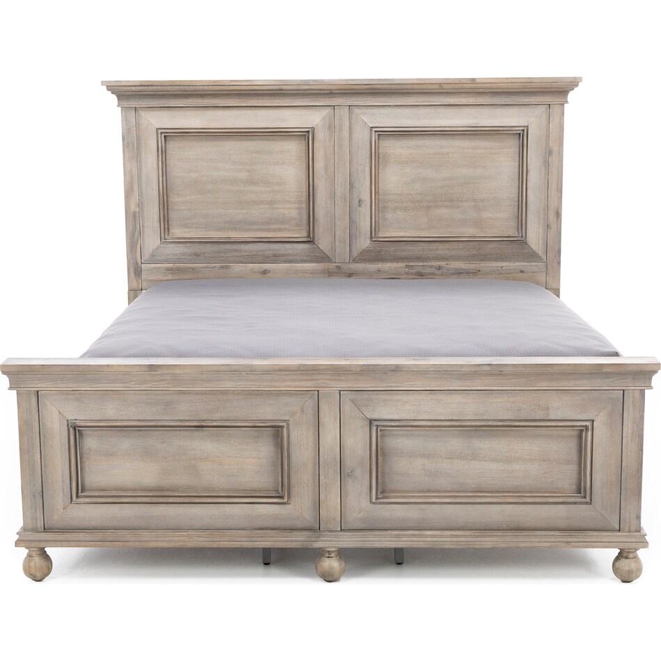 design works furniture grey queen bed package qpk  