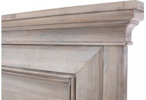 design works furniture grey queen bed package qpk  