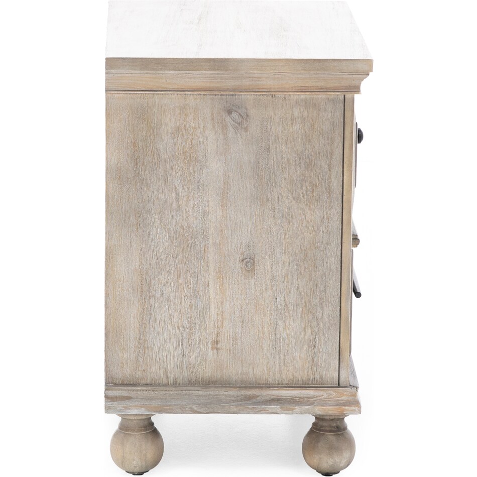 design works furniture grey two drawer   