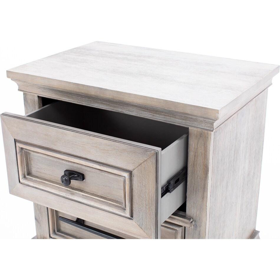 design works furniture grey two drawer   