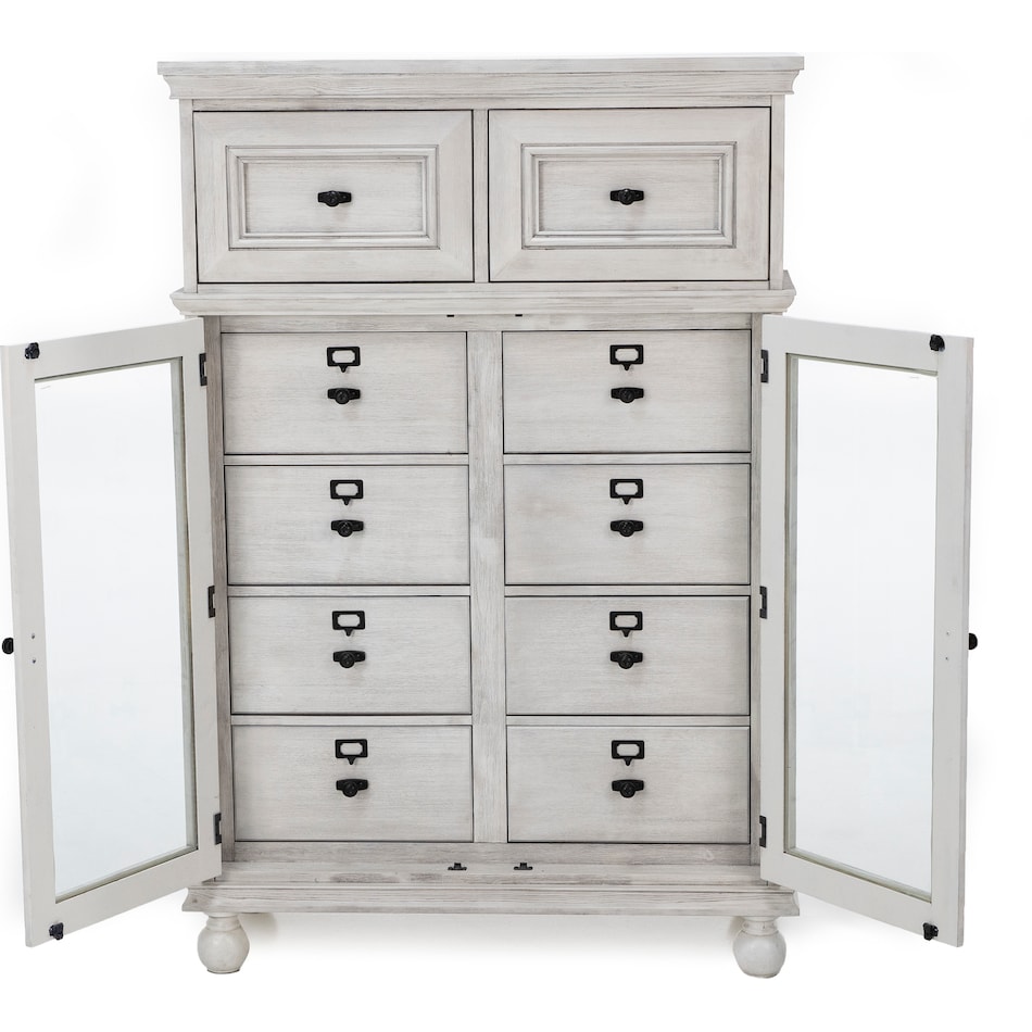 desw white door   